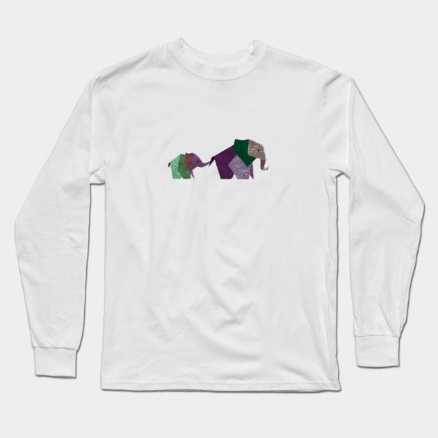 love the elephants Long Sleeve T-Shirt by pilipsjanuariusDesign